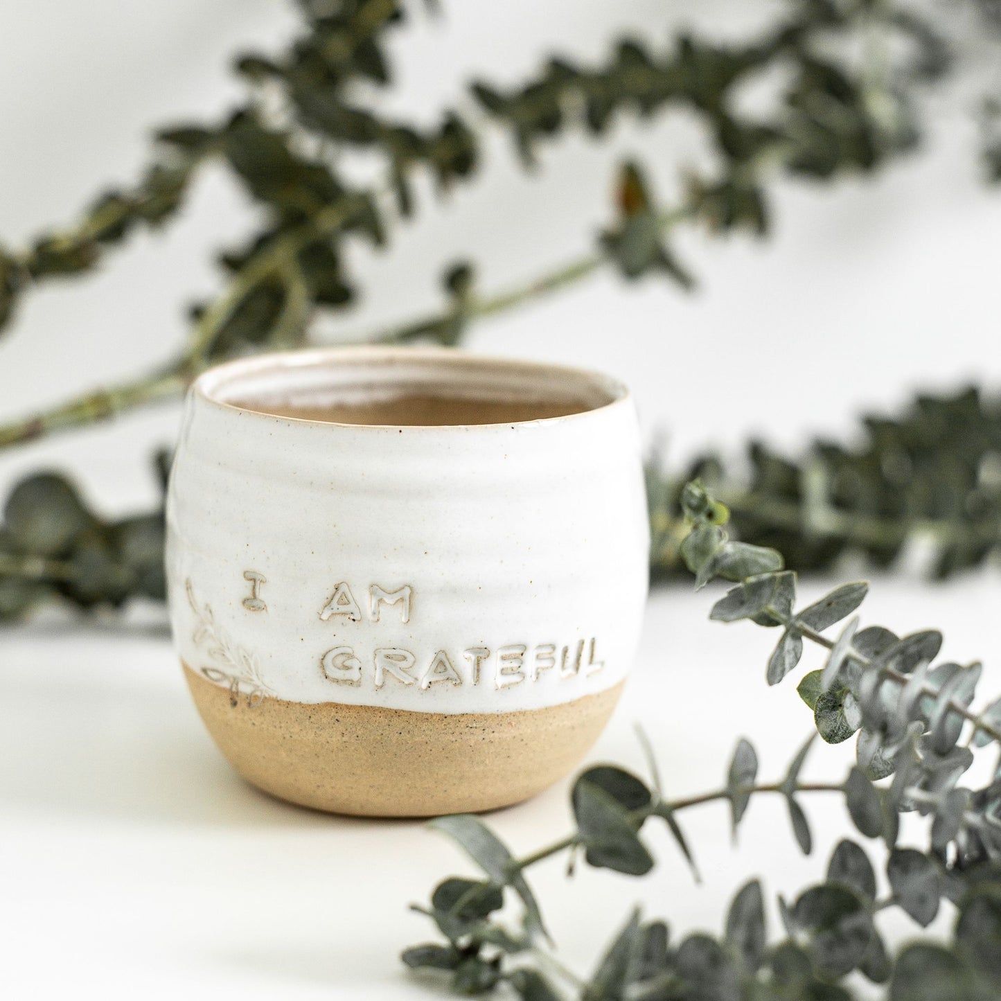 I Am Grateful Hug Mug