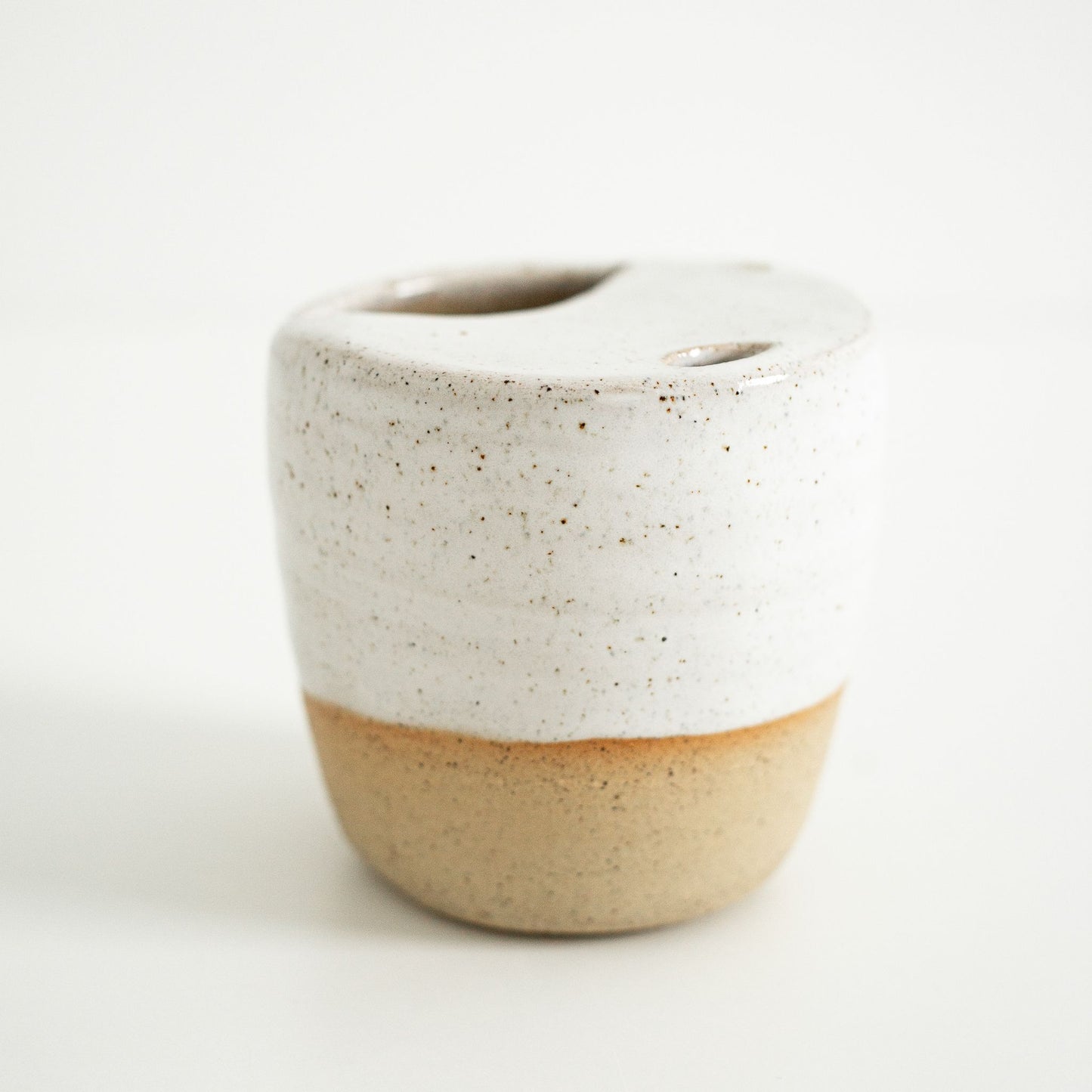 White Speckle Mini Travel Mug | Pre-order